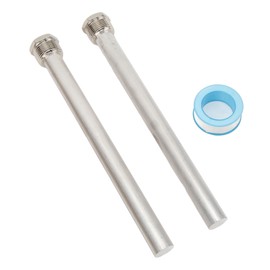 2Pcs RV Water Heater Anode Rod 18 X 235mm 3/4in NPT Protective Anode Rod for Mor‑Flo RV Water Heaters