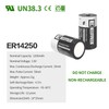 EEMB ER14250 Battery 1/2AA 3.6V Lithium Battery Li-SOCL₂ Non-Rechargeable XL-050F
