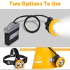 Yongkist Safety Mining Light 1+2 LED Coal Mining Lights Battery
