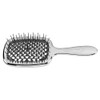Jäneke SMALL SUPERBRUSH SILVER Brush with Grey Hedgehog - 40