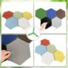 Green Color Y Shaped Hex Tile Wall Leveling Clips 1/8
