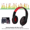 Gaming Headset Wired Control Gaming Headphones with Microphone for Cell