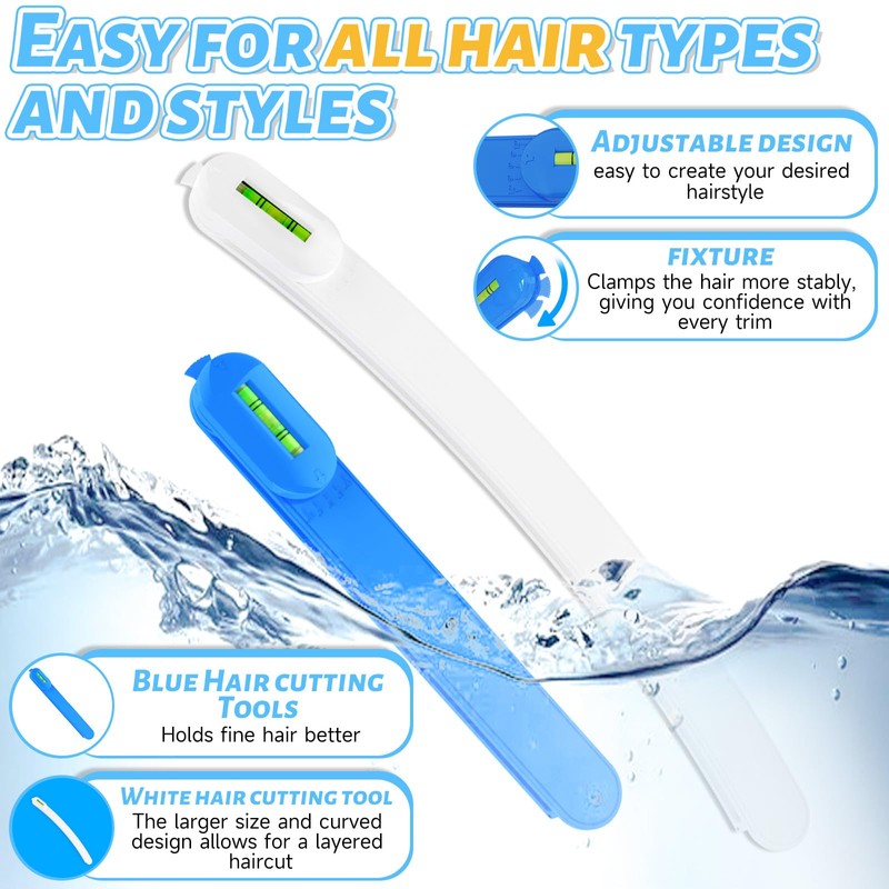 TagRecove Professional Hair Styling Tools: DIY Layering and Trimming Kit