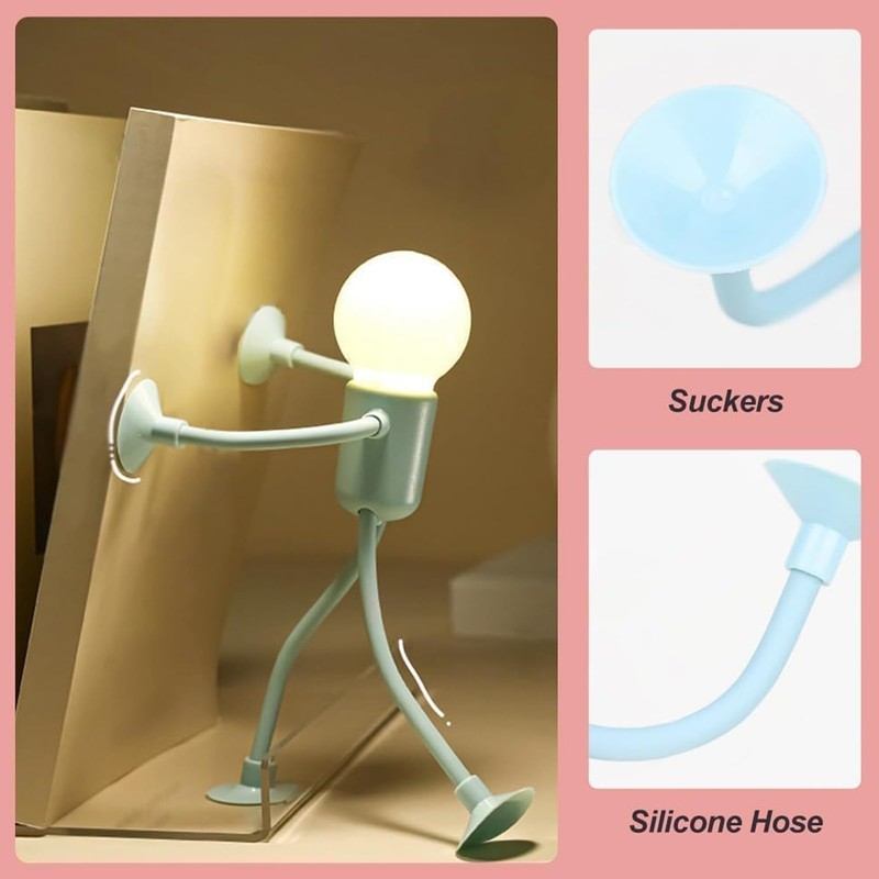  Variable Shape Funny Athletes Night Lights, DIY Shape Night