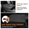 JHGFVC Center Console Cover for 2019-2025 RAM 1500 Accessories, Leather