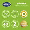 Silentnight Anti-Allergy Mattress Protector – Mattress Cover Bed Pad Topper