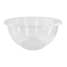 World Centric Clear Ingeo Compostable Salad Bowl, 48 Ounce - 300 per case.