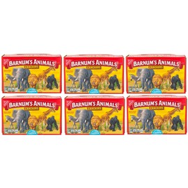 Barnum Animal Crackers, 2.125 oz, 6 pk