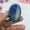 Prajet Crystal Lapis Lazuli Worry Stone Thumb Stone Natural Polished