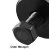 34mm/1.34" Sheet Metal Punch Hole Punch Hole Cutter External Plaster
