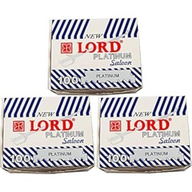 Lord Platinum Single Edge Razor Blades, 300 blades
