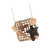 Bird Foraging Wall Toy Safety Parrot Woven Hanging Mat Climbing