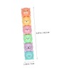 Tofficu 1 Set Bear Highlighter Bear Pens Pastel Highlighters Kawaii