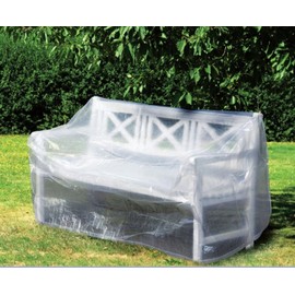 Westerholt Protective Cover for Garden Bench 160 x 80 x 75 cm Transparent 1927
