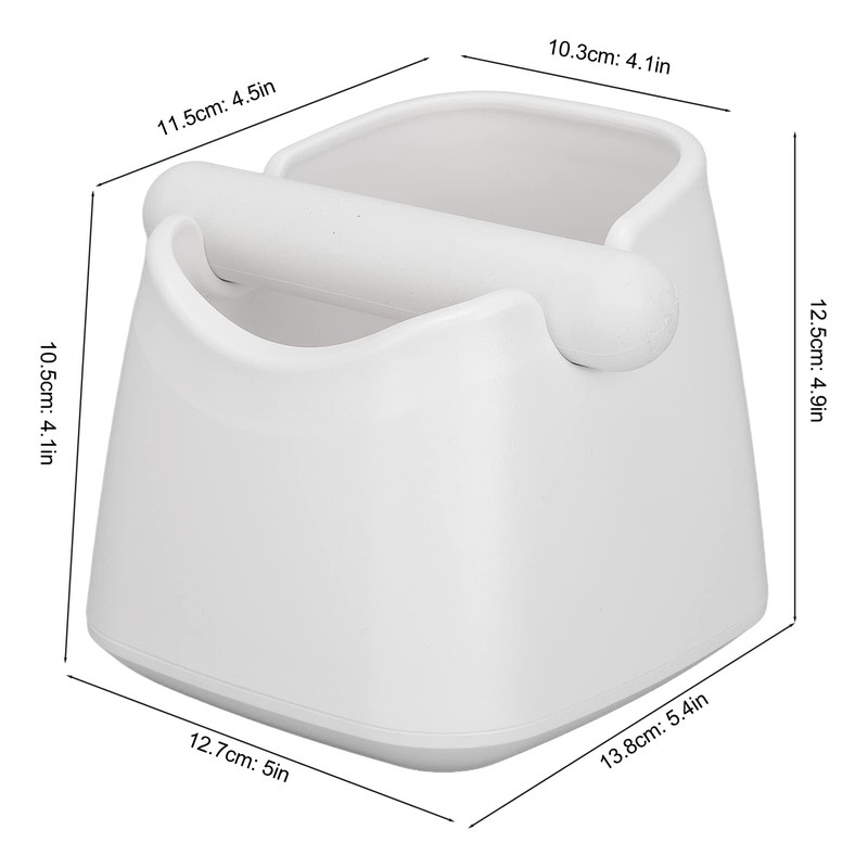 RTZY Coffee Knock Box Splash Guard Portable Splash Proof Container