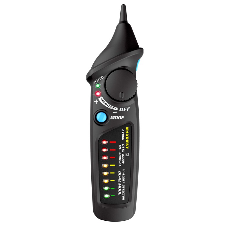 MAXRIENY AVD06 Dual Mode AC Voltage Detector 12V/48V～1000V Circuit Tester