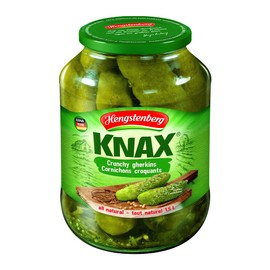Hengstenberg Knax Crunchy Gherkins, 1.5L