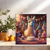 Llama Birthday Card 145 x 145mm