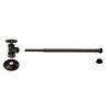Westbrass Corrugated Supply Kit with Round Handle, 5/8" OD x