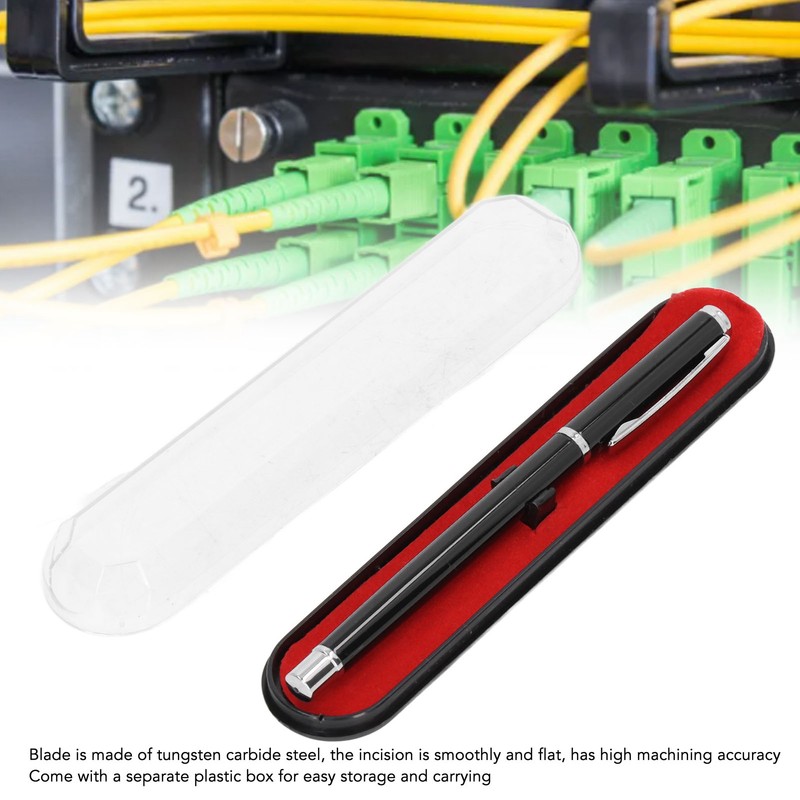 Fiber Optic Cutter Pen Oblique Blade Shape Pen Style Tungsten