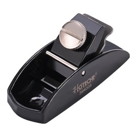 Hoteche Cast Iron Hand Planer, Mini Wood Planer, 65Mn Blade, 25mm Wide, 1.5mm Thick, 55-64 Hardness, 89x35mm