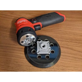 MVAW Sanding Pad Adapter for Milwaukee M12 Detail Sander 2531-20
