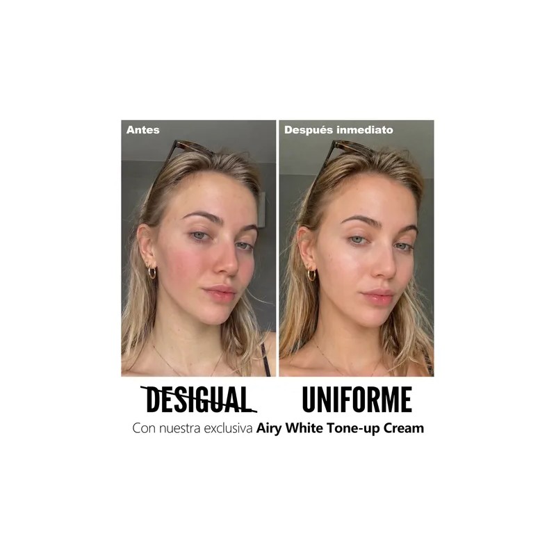 Chillab Airy White Tone-up Cream 30g, Ilumina Y Unifica Piel