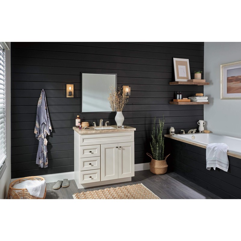 Peerless P3535LF Parkwood Two Handle Lavatory Faucet Widespread, Chrome