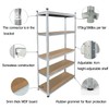 Garage Shelving Heavy Duty, 5 Level Steel Storage Shelves, Adjustable