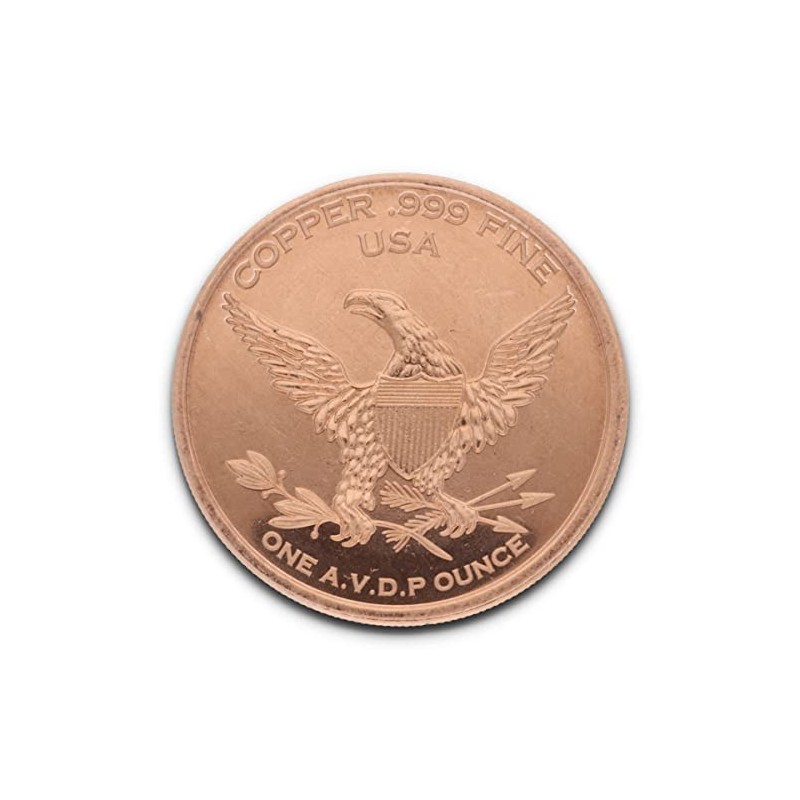 Private Mint 1 oz (AVDP) .999 Fine Copper Hunkpapa Lakota