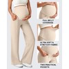 G4Free Maternity Activewear with Pockets Over The Bump High Waist