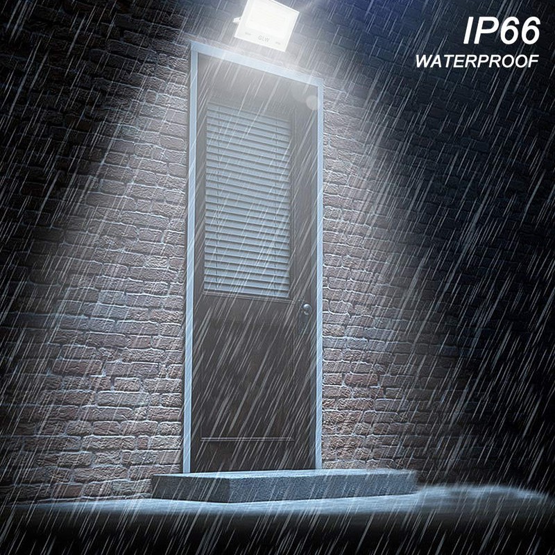 GLW LED Flood Lights 60W 3 Pack, 6000lm Super Bright