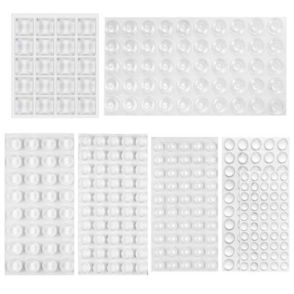 TNJPSEK 302 Pcs Bump Dots for Visually Impaired, Silicone Braille