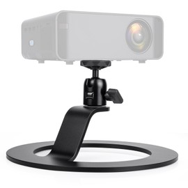 OJTOJT Projector Stand, Projector Stand with 1/4 Inch Screw Interface, Projector Holder, 90° Adjustable, Multifunctional Floor Stand, Mini Projector Floor Mount for Outdoor Films, Work (A)