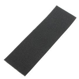 Hitommy 12Pcs 110mm x 35mm Black Wooden Fingerboard Skateboard Foam Grip Tape Stickers