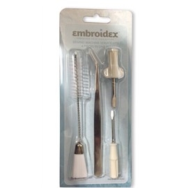 Sewing Machine, Overlock & Serger Service/Repair Kit - Boost The Performance of Your Machine - Set of 4 Tools, 2 Different Size Screwdrivers, A Lint Brush and A Tweezer