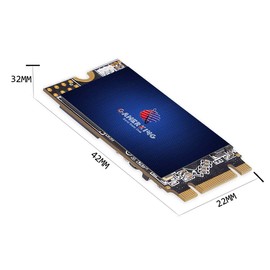 GamerKing SSD M.2 2242 256GB Ngff Internal Solid State Drive High Performance Hard Drive for Desktop Laptops SATA III 6 Gb/s Includes SSD (256 GB, M.2 2242)