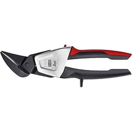Bessey D39ASS Right Hand Cut Shape and Straight Cutting Snips, Black/Red, 230 mm