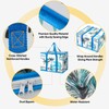 BALEINE 2Pk Insulated Reusable Grocery Bags, Collapsible Cooler Bag for