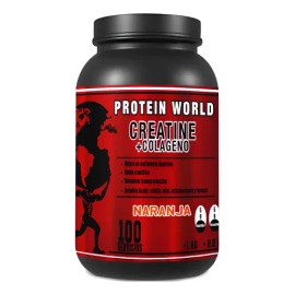 Creatina Monohidratada  Colágeno World 1 Kg 100 Servicios                                                                                             