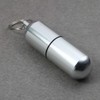 Pill Holder Keyring Keychain -- Airtight & Waterproof -- Store