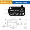 DewinLVD 10 x Micro Switch Travel Limit Switch Self-Reset 3-pin