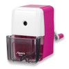 Asmix Pencil Sharpener, Easy Enshin Kezuriki Mini PS90P, Pink, Choose