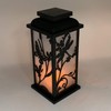 allgala LED Flame Effect Lantern Lamp-Butterfly and Dragfly Scene