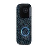MightySkins Carbon Fiber Skin Compatible with Blink Video Doorbell -