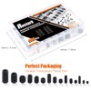 Rustark 450Pcs M3/M4/M5/M6/M8 Allen Head Socket Hex Grub Screw Set