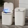 Automatic Motion Sensor Trash Can with Lid Smart Touchless Garbage