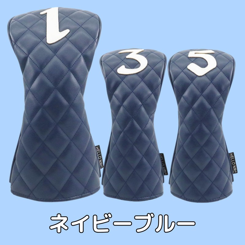 Golf Headcover, Stylish, Cool, Premium Quilted Headcover, Available in 5