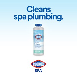 Clorox® Pool&Spa™ System Cleanse, Removes Build-Up from Spa and Hot Tub Plumbing, Improves Filter Performance, 32 Ounces (Pack of 1)