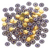 Angoily Flatback Rhinestone Embellishments Durable Lightweight Flower Shaped Charms for